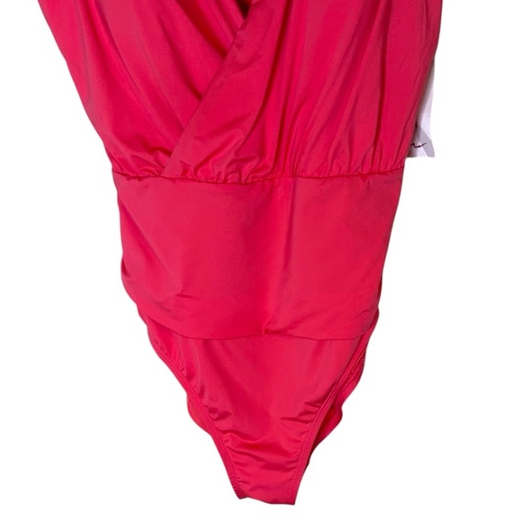 Jantzen Women's One Piece Swimsuit with Tummy Control- Size 14 - Picture 4 of 11